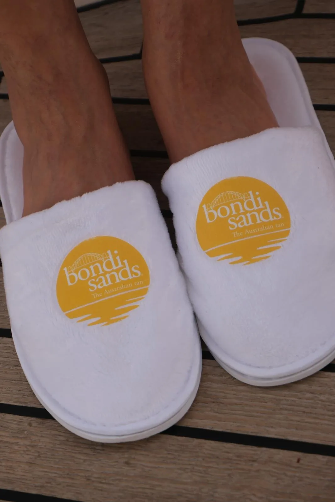 Custom branded slippers