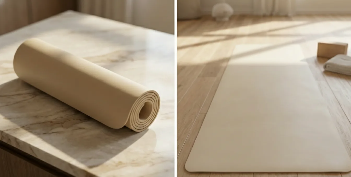 Custom branded fitness mat